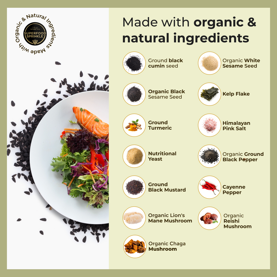 Superfood Sprinkle Hot 🔥 Stuff - Metabolic Blend